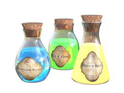 MAGICAL CLEANING POTION - DER MAGISCHE REINIGUNGS -ZAUBERTRANK -