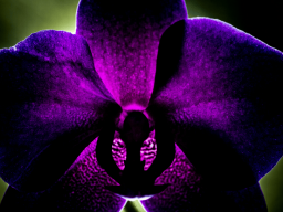 Diamant Schwarze Orchidee - Diamond Black Orchid