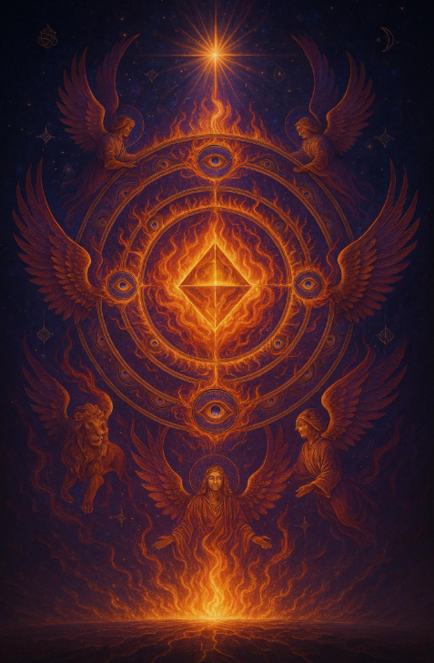 Ezekiels Flammenradsystem (Wiedergeburt MerKaba)