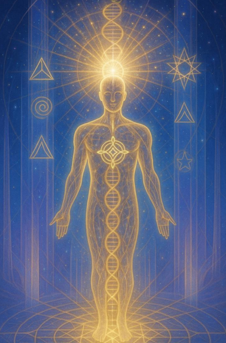 Godspark Genom-Aktivierungsgitter (Spirituelle DNA, Aktivierung VMAT2-Gott-Gen)