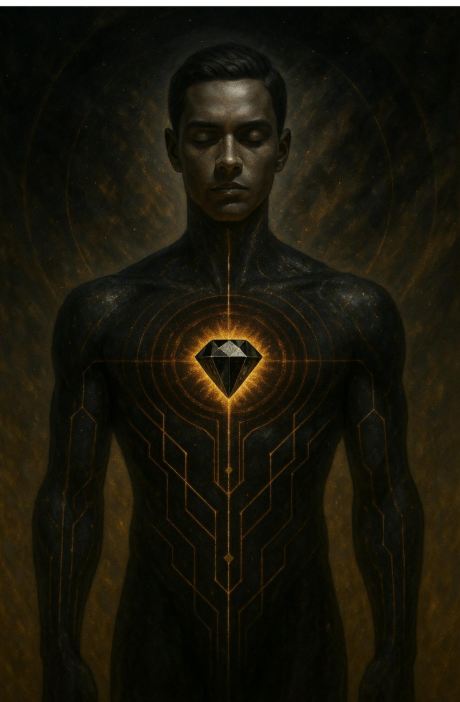 Black Star Diamond Energy System - Starke Transformation & Reinigung!