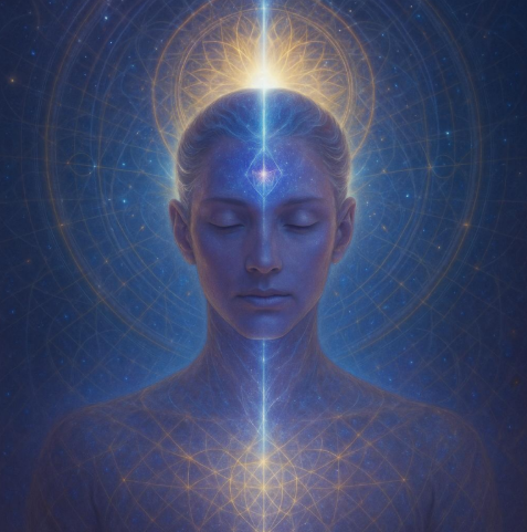 Zirbeldrüsen-Kronen-Schnittstellensystem (Nahtlosverbindung Zirbeldrüse & Kronenchakra)