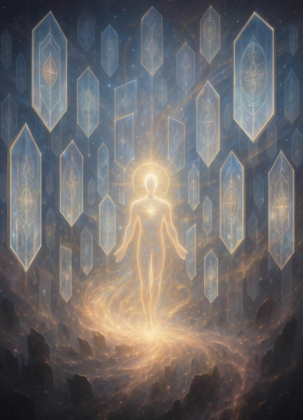 HEILIGER SPIEGEL DER LIEBESERHALTUNG KODEX (Multidimensionale Heilung verzerrter Selbstwahrnehmung)