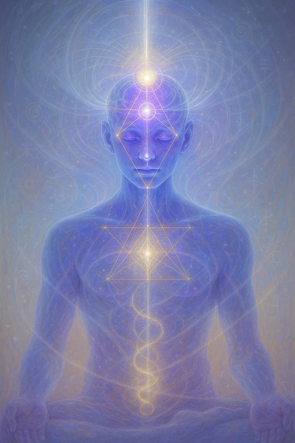 Neuroendokrine Lichtgitteraktivierung (Gehirn-Drüsen-Synchronisation - Hypothalamus, Hypophyse - Zirbeldrüse)