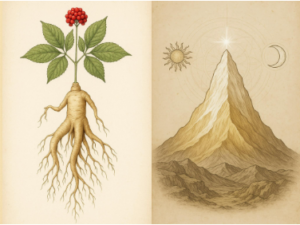 ÄTHERISCHE ESSENZEN PAKET - ASTRAGALUS; DONG QUAI; MOUNT MERU; GINSENG; GOJI;  MOUNT KAILASH