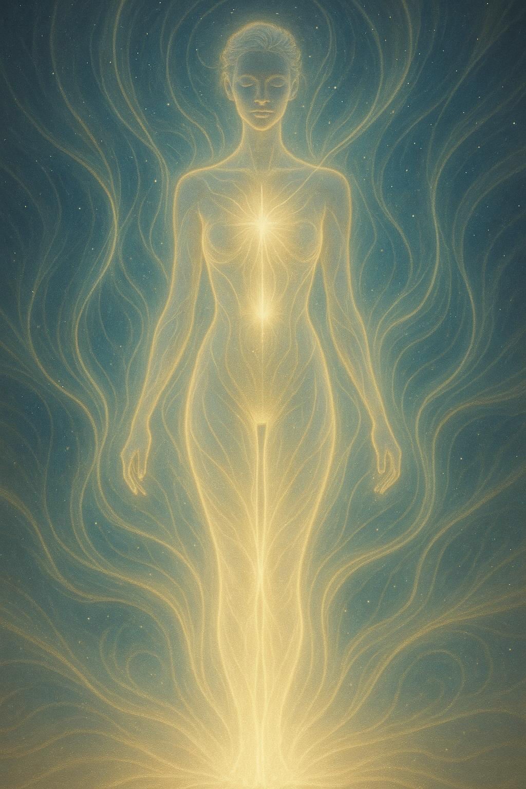 Auric Slim-Flow Ausrichtungssystem (Schlanke & fettfreier Aura-Schwingungsstrom)