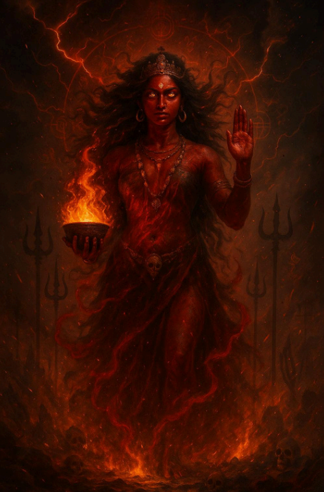 Bhairavi-Anrufungssystem (Die stürmische Kraft der wilden Göttin beschwören)