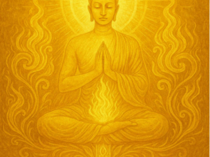 Goldener Dharma-Reiniger (Richtet Handlungen am reinen Quellgesetz aus und löst karmische Verzerrungen auf)