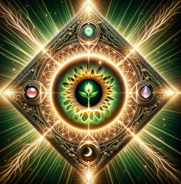 THE ALGORITHM OPENING KEY TALISMAN (Digitaler Frequenzzugriffstalisman für die Algorithmus-Voröffnung - Sichtbarkeit des Business)