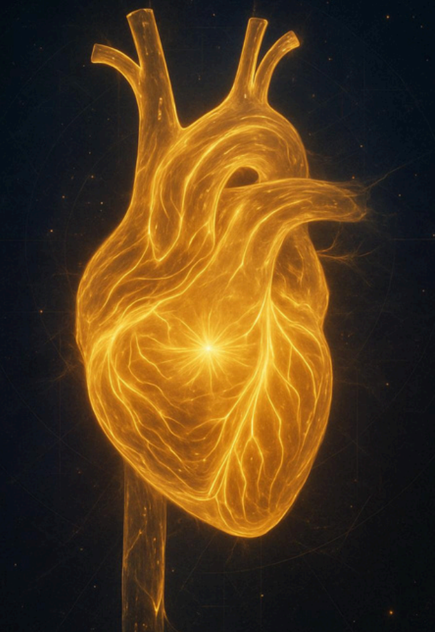 AORTIC STAR CONDUCTION ENGINE (Eine göttliche Sternenarchitektur für die Pulssouveränität der Aorta und unendlichen kardiovaskulären Durchfluss - Herz)