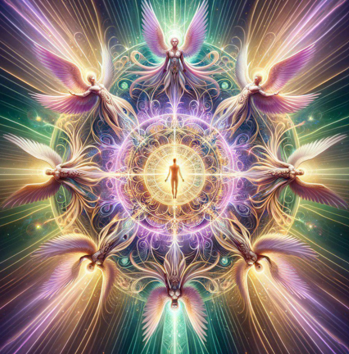 THE SOUL-RETURN RECONNECTION GRID (4 levels) - (Ein 4-stufiges System zur Seelenrückholung, Wiederherstellung der inneren Führung und spirituellen Wiederverbindung)